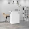 vidaXL Empfangstresen Weiß 100 x 40 x 104 cm Holzwerkstoff 859051 Bild 3
