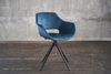KAWOLA Stuhl ZAJA Esszimmerstuhl Velvet drehbar petrol 85 x 59 x 57 cm Bild 1