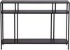 Konsolentisch Kumlinge 78x110x30 cm Schwarz [en. casa] Bild 3