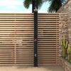HOME DELUXE Solardusche OLYMP - Schwarz Matt Bild 2