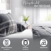 Leonado Vicenti Bettwäsche Feinbiber flauschig warm, Biber, 4 teilig, Gestreiftes Set in Grau warm Bild 3
