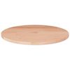 vidaXL Runde Tischplatte Ø40x4 cm Unbehandeltes Massivholz Eiche 342908 Bild 4