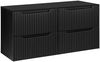 Doppelwaschtisch-Unterschrank 120cm, in schwarz, NEWPORT-56-BLACK Bild 2