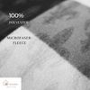 Fleece Bettwäsche aus 100% Polyester für gemütliche Nächte - Kuschelig und Weich 135x200 cm Bild 3