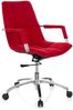 hjh OFFICE Home Office Bürostuhl SARANTO Stoff rot Bild 2