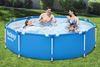 Pool TIMM rund - Kunststoff Blau 76x305x305cm | Aufstellpool Gartenpool Bild 2