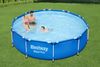 Pool TIMM rund - Kunststoff Blau 76x305x305cm | Aufstellpool Gartenpool Bild 4