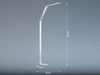 Fischer & Honsel 45840 Stehleuchte Geri Aluminium 133 cm Bild 3