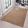 Kurzflor Teppich Pure Uni Braun - 80x150x1,3cm Bild 3