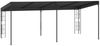 vidaXL Wand-Pavillon 3x6 m Anthrazit Stoff 47992 Bild 4