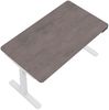 ASSMANN Elektrisch höhenverstellbarer Kinderschreibtisch JUNIOR Curved 140x70cm Sichtbeton Anthrazit Signalweiß Metall Holz Bild 4
