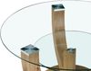 Couchtisch >Denver< in Artisan Eiche Dekor, Glas - 40x80 (HxD) Bild 2