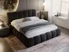 GRAINGOLD Cloud Bett 120x200, Polsterbett mit Bettkasten, Velvet-Stoff, mit Kopfteil, Anthrazit Bild 4