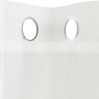 vidaXL Voile Vorhänge mit Ösen 2 Stk. Weiß 4102149 Bild 5