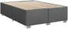 vidaXL Boxspringbett mit Matratze Dunkelgrau 140x200 cm Stoff 3290519 Bild 5
