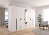 rauch Kleiderschrank Schrank Garderobe Ankleide GAMMA Breiten 91/136/181/226/271/315/360 cm (in 3 Ausstattungen BASIC/CLASSIC/PREMIUM (inkl. SOFT-CLOSE-Funktion) verschiedene Griff-Varianten, mit Spiegel TOPSELLER MADE IN GERMANY Bild 2