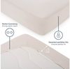 Blumtal Spannbettlaken Premium Topper, Standard - 100% Baumwolle, Gummizug: Rundum, (1 Stück), Superweiches 100% Baumwolle mit Rundumgummizug Bild 4