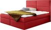 99rooms Charles Boxspringbett Kunstleder SOFT 160x200 cm Rot Bild 4