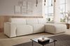 Selsey 'Bouvi' Ecksofa, Ottomane rechts, creme, Bouclé Bild 3