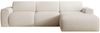 Selsey 'Bouvi' Ecksofa, Ottomane rechts, creme, Bouclé Bild 5