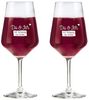 eXODA Weinglas Du & Ich, 2-tlg, Glas Bild 2