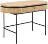 Vente-unique - CARDIONA Büromöbel Holz, Platte SchwarzBeige - B 60 cm x H 76 cm x L 120 cm Bild 2