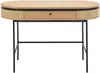 Vente-unique - CARDIONA Büromöbel Holz, Platte SchwarzBeige - B 60 cm x H 76 cm x L 120 cm Bild 3