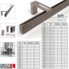 Deco-Raum® Gardinenschiene Innenlauf Loft | Länge: 440cm | Befestigung: Deckenträger | Material: Aluminium | Farbe: Edelstahl optik Bild 3