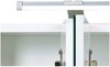 Spiegelschrank Doro / Dorina, Glas, Holzwerkstoff, Weiß, Verspiegelt, 70 x 75 x 16 cm Bild 4