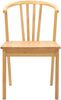 vidaXL Esszimmerstuhl 2 pcs Natur Solides Gummiholz 42020396 Bild 5