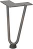 vidaXL Haarnadelbeine für Couchtisch 4 Stk. Naturstahl 20 cm Massivstahl 4012415 Bild 4