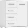 MOEBLO Kommode Irys mini 01 (Wohnzimmer Kommode Schlafzimmer Komodenschrank Highboard, 90cm 1D4S Sideboard), (B x H x T): 90x95x45 cm Bild 4