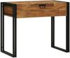 Schlafzimmer-Frisiertische, Schminktisch mit Speicher Braun Massivholz Akazie Bild 5