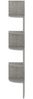 vidaXL Wand-Eckregal Betongrau 19x19x123 cm Holzwerkstoff 326835 Bild 5