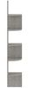 vidaXL Wand-Eckregal Betongrau 19x19x123 cm Holzwerkstoff 326835 Bild 4