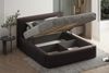 Polsterbett OLAF-OM 90x200 mit Bettkasten und Lattenrost. Farbe: VELUTTO 6 Bild 3