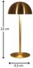 Coen Bakker Deco BV LED Außen-Tischleuchte Touch Tischlampe dimmbar mit Akku, In-/Outdoor, Touch-Funktion, LED fest verbaut, Kaltweiß, Warmweiß, Tageslichtweiß Bild 3