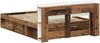 vidaXL Bettgestell mit Stauraum Altholz 135 x 190 cm Holzwerkstoff 3433371 Bild 5