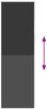 vidaXL Verdunkelungsrollo Schwarz 85x210 cm Stoffbreite 80,7 cm 4010917 Bild 5