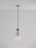 Nova Luce 9009234 MURANO Pendelleuchte 1-flammig Gold Multifarben E14 Bild 4