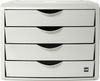 helit Schubladenbox H6429582 DIN A4 26,5 x 33,2 x 21,5 cm Bild 2