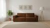 Wohnero24 Schlafsofa HIRA 240 x 102 cm – Premium Cord Sofa Karamellbraun mit Schlaffunktion 191 x 152 cm & Bettkasten Bild 3