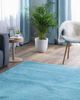 Teppich hellblau 140x200 cm Shaggy DEMRE Bild 3