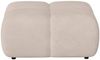 Polsterhocker Sitzhocker Hocker VEGA in Stoff Egon Beige Bild 3