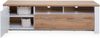 TV-Lowboard LIV'IN Matera, Holzwerkstoff, Weiß, Holzfarben, 164 x 51 x 46 cm Bild 4