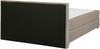 Beliani 'Consul' Boxspringbett mit Matratze, Samtstoff beige, 160x200 cm Bild 5
