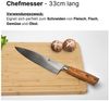 LIVINA HOME Messer-Set Kochmesser, 67-Damaststahl Messerset - 6-tlg. Küchenmesser Set (3-tlg, wahlweise als 3er, 5er oder 6er Set erhältlich), Damastmesser Japanischer Art, Geschenkbox, Oster Deal Sale! Bild 4