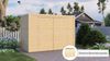 KONIFERA Fahrradbox Bike Box (Komplett-Set), aus Fichte, BxTxH: 207x103x143 cm Bild 1