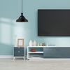 Bamyum Pendelleuchte Asletl Hängelampe Industrial aus Metall Ø40 cm, Pendelleuchte Esstisch, Schwarz Knob, ohne Leuchtmittel Bild 2