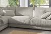 KAWOLA Sofa MADELINE Ecksofa Cord steingrau Recamiere links 86 x 224 x 325 cm Bild 5